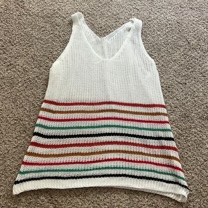 Knit tank top